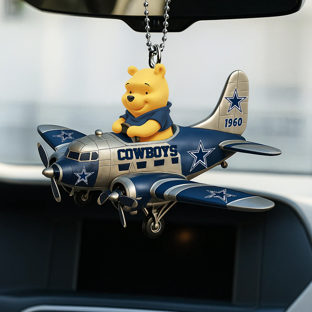 NFL DC x Winnie The PH Premium Car Hanging Ornament DDT NTL