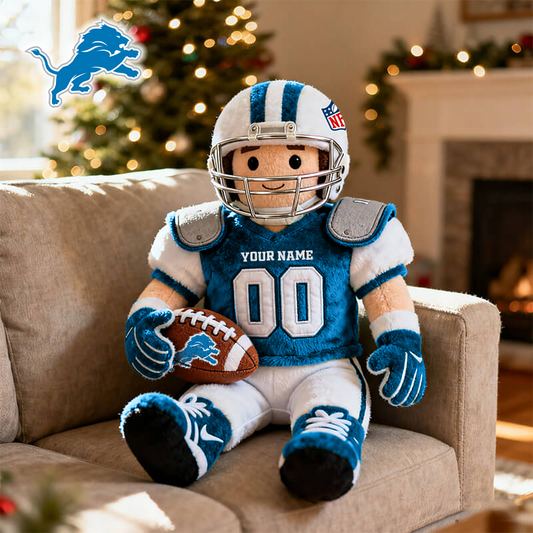 NFL DL American football character-shaped pillows V1 NAK HLPHUONG