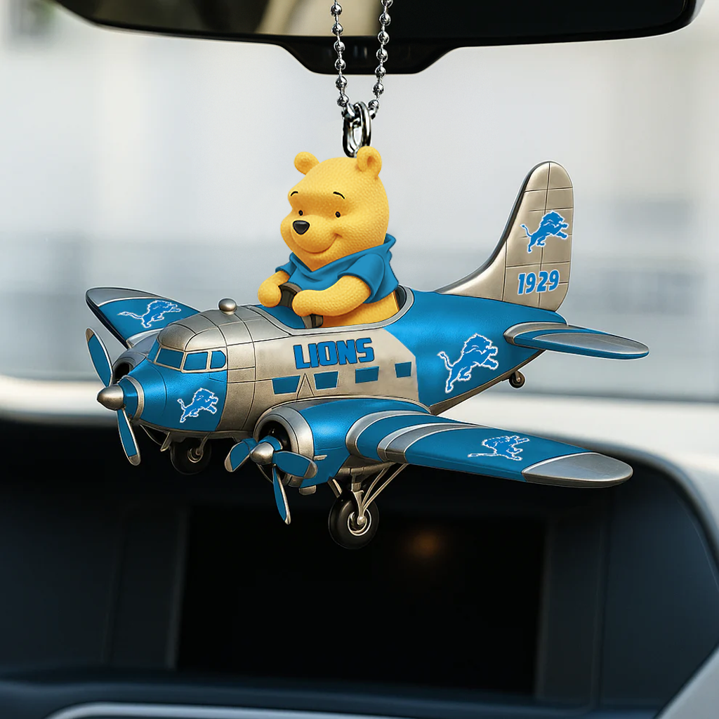 NFL DL x Winnie The PH Premium Car Hanging Ornament DDT NTL