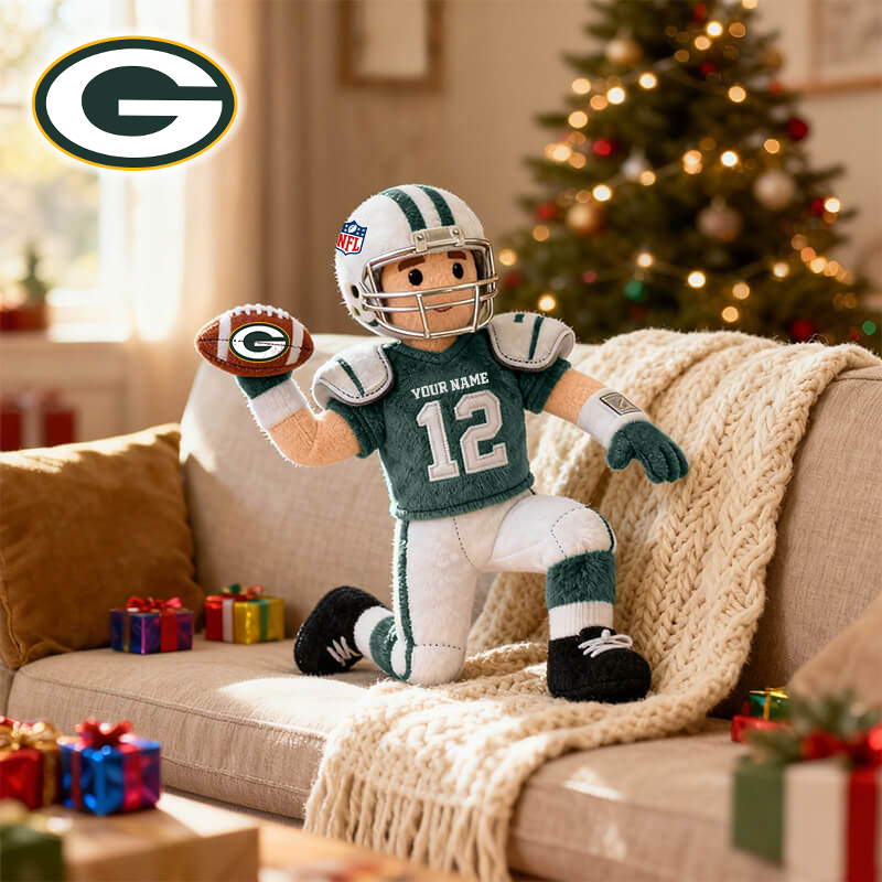 NFL GBP American football character-shaped pillows V1 NAK HLPHUONG