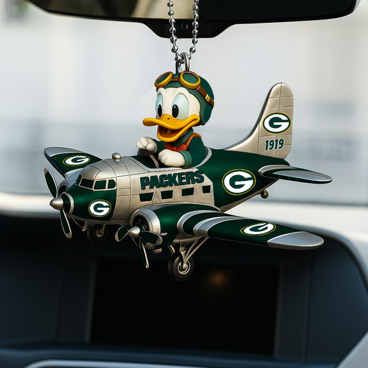 NFL GBP x DN Duck Premium Car Hanging Ornament DDT CTND