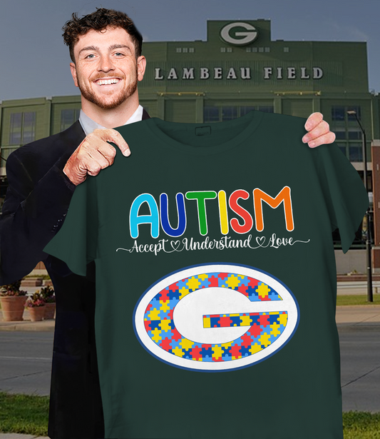NFL Green Bay Packers Support Autism Shirt