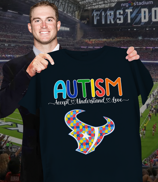 NFL Houston Texans Support Autism Shirt
