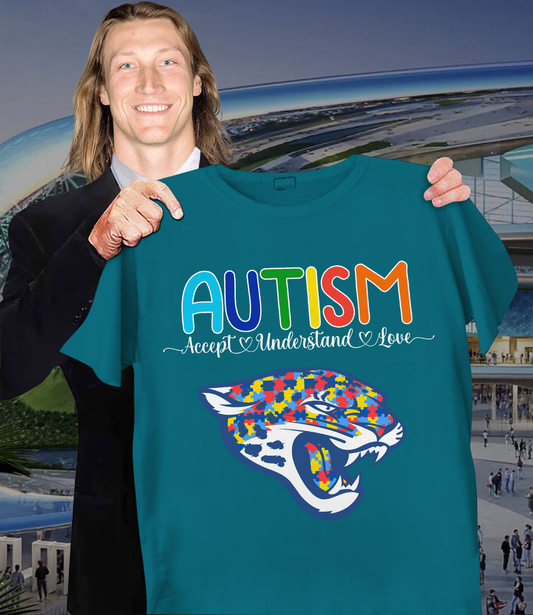 NFL Jacksonville Jaguars Support Autism Shirt