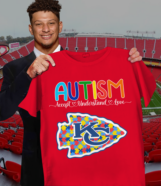 NFL Kansas City Chiefs Support Autism Shirt