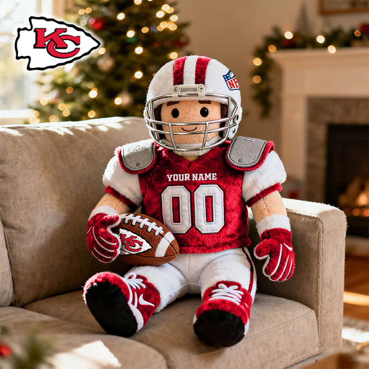 NFL KCC American football character-shaped pillows V1 NAK HLPHUONG