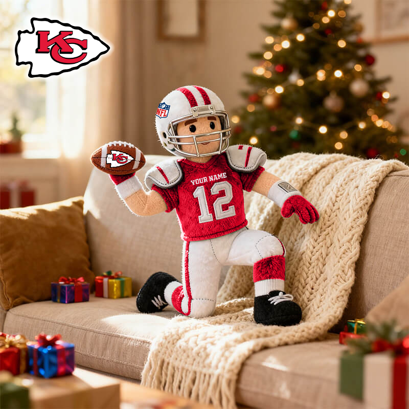 NFL KCC American football character-shaped pillows V1 NAK HLPHUONG