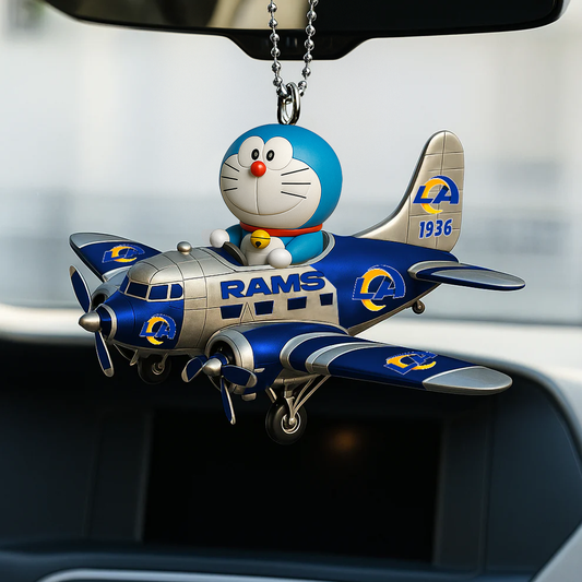 NFL LAR x DRM Premium Car Hanging Ornament DDT NTL