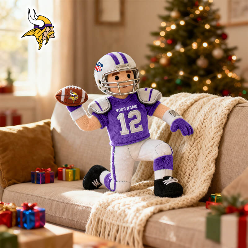 NFL MV American football character-shaped pillows V1 NAK HLPHUONG