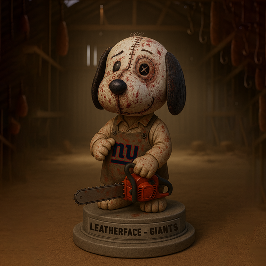 NFL NYG x SNP Leatherface Premium Acrylic Plaque DDT CTND