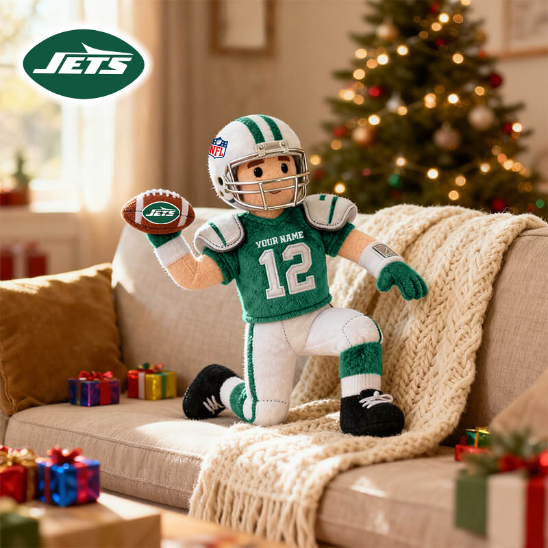 NFL NYJ American football character-shaped pillows V1 NAK HLPHUONG