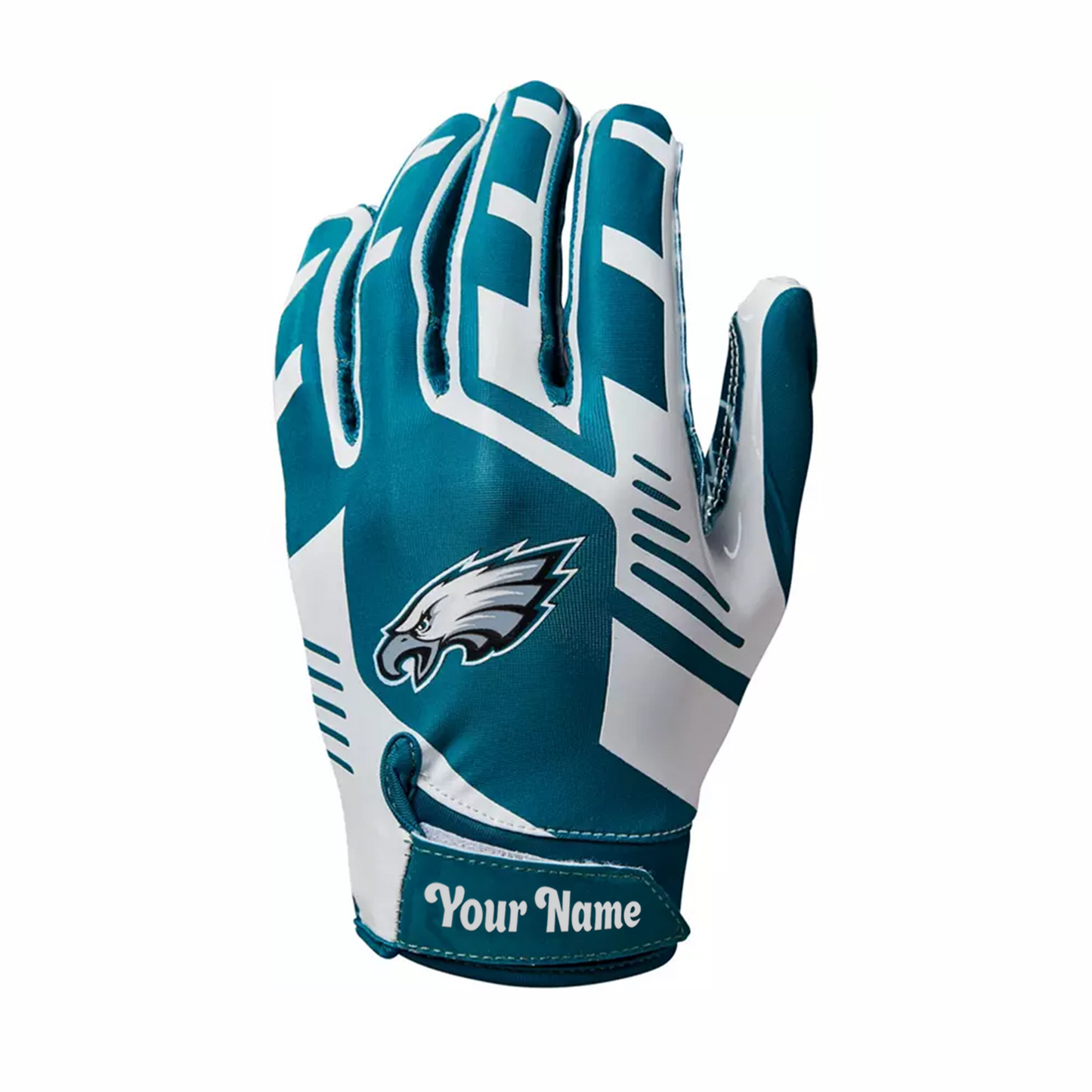 NFL 32 Team Stretch Fit Gloves Custom Name