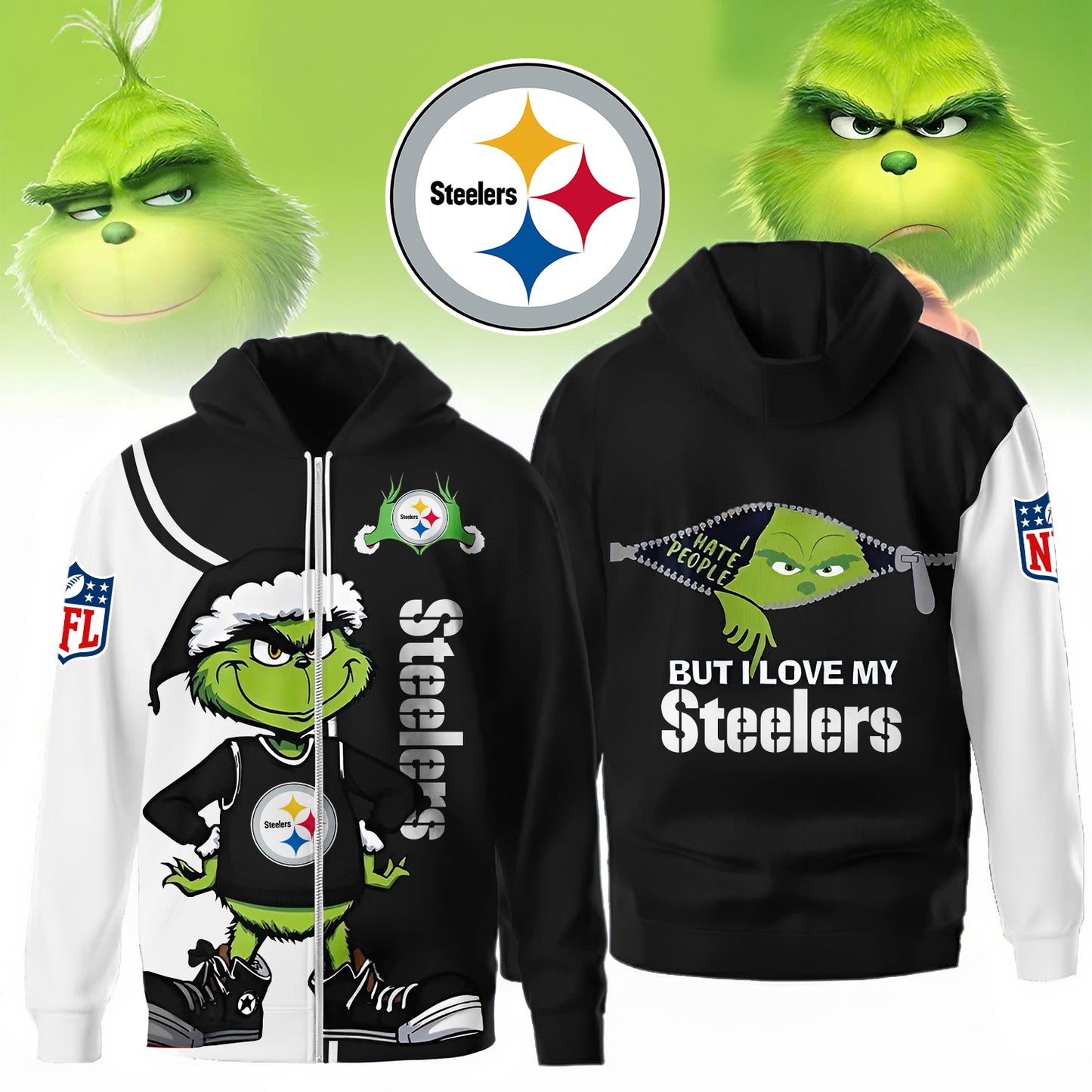 NFL PIT Christmas Mischief hoodies, apparel, posters available V1 NAK NHM