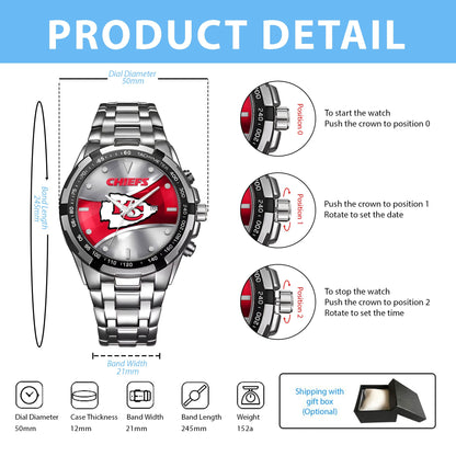 NFL SF - Alloy Men Quartz Watch NDT