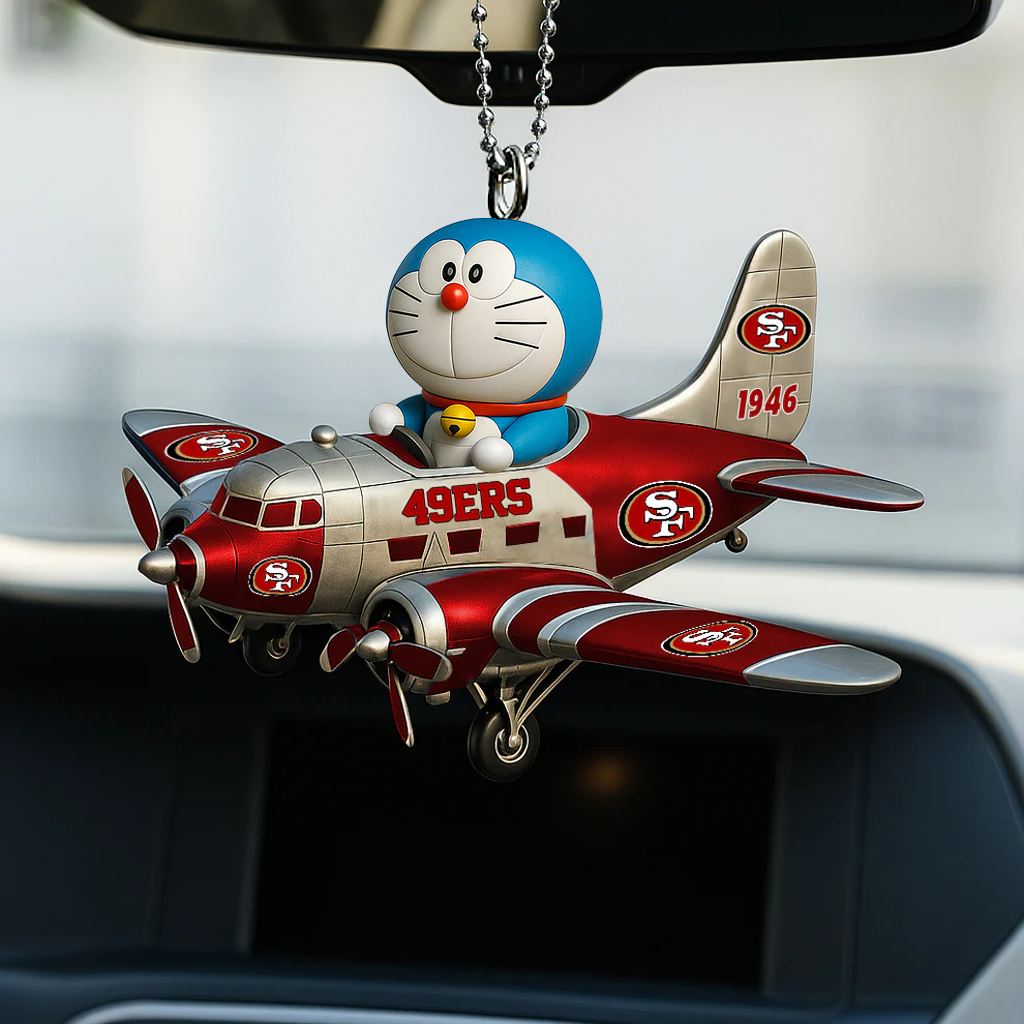 NFL SF49 x DRM Premium Car Hanging Ornament DDT NTL