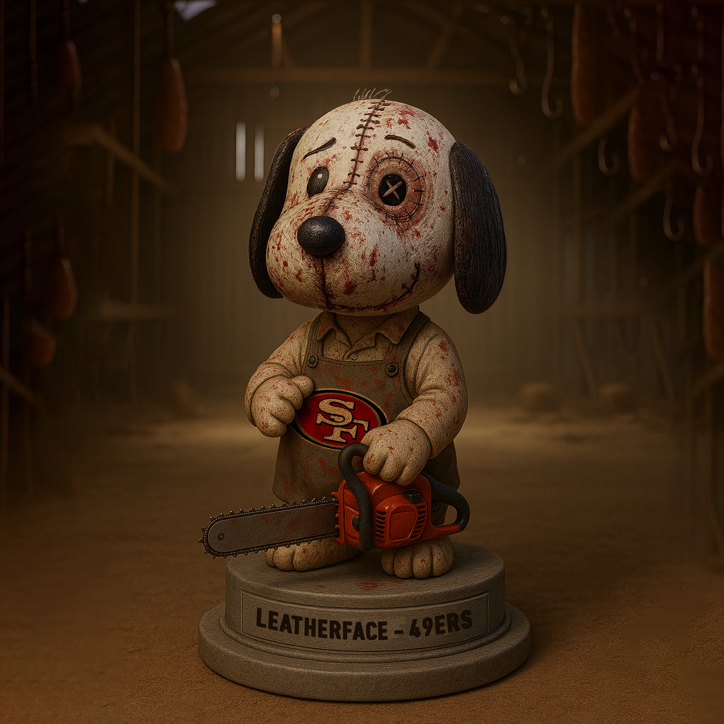 NFL SF49 x SNP Leatherface Premium Acrylic Plaque DDT CTND