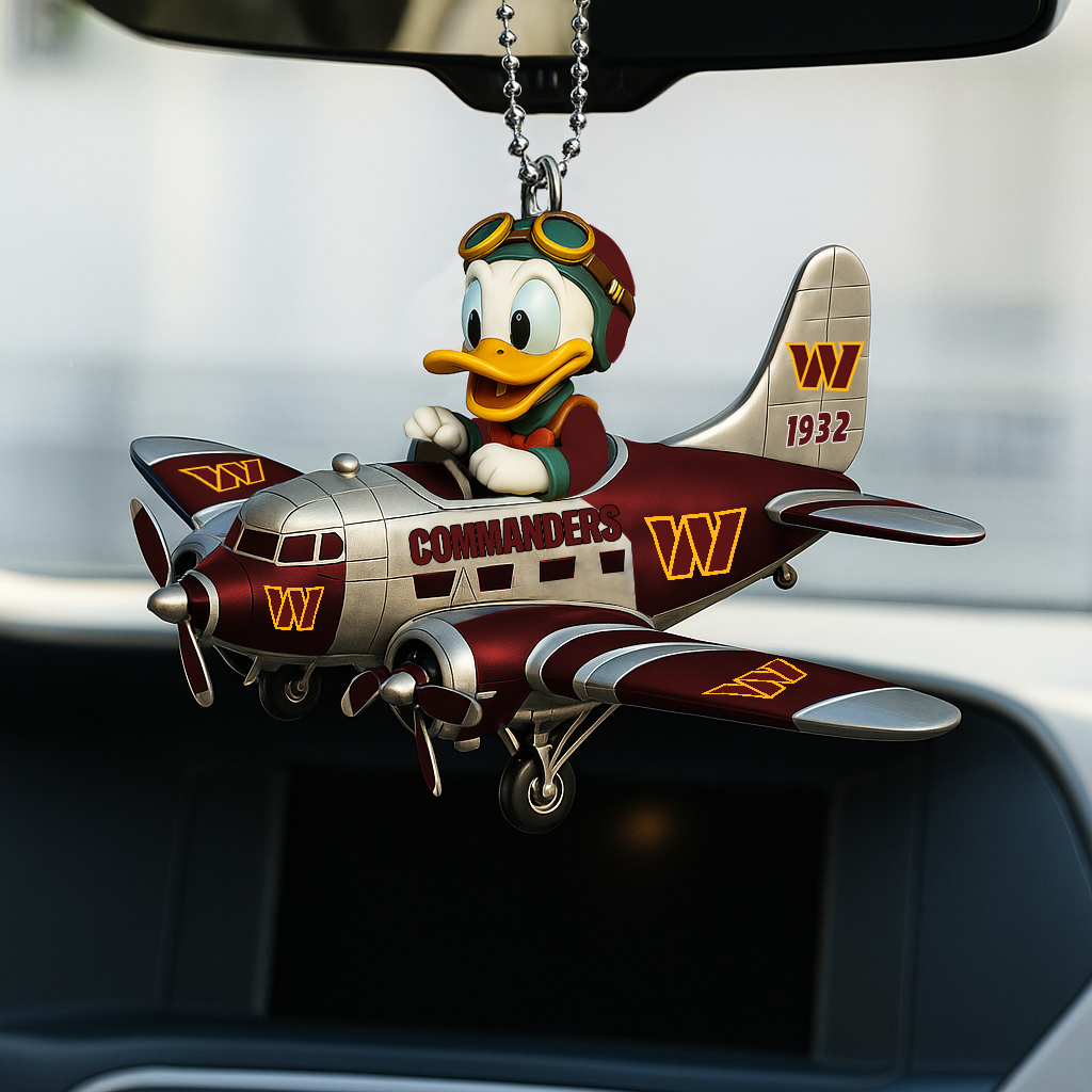 NFL WC x DN Duck Premium Car Hanging Ornament DDT CTND