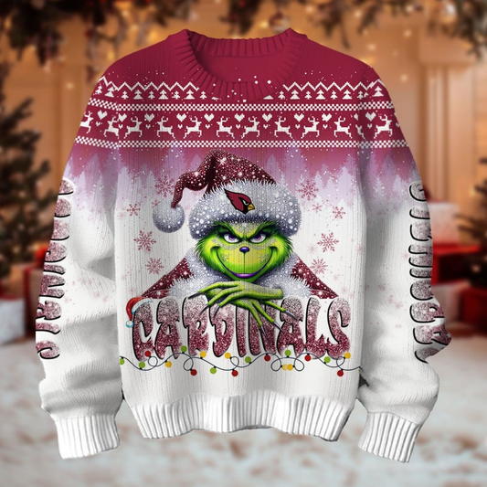 NFL x AC Merry Grinchmas Football Sweater V1 NAK