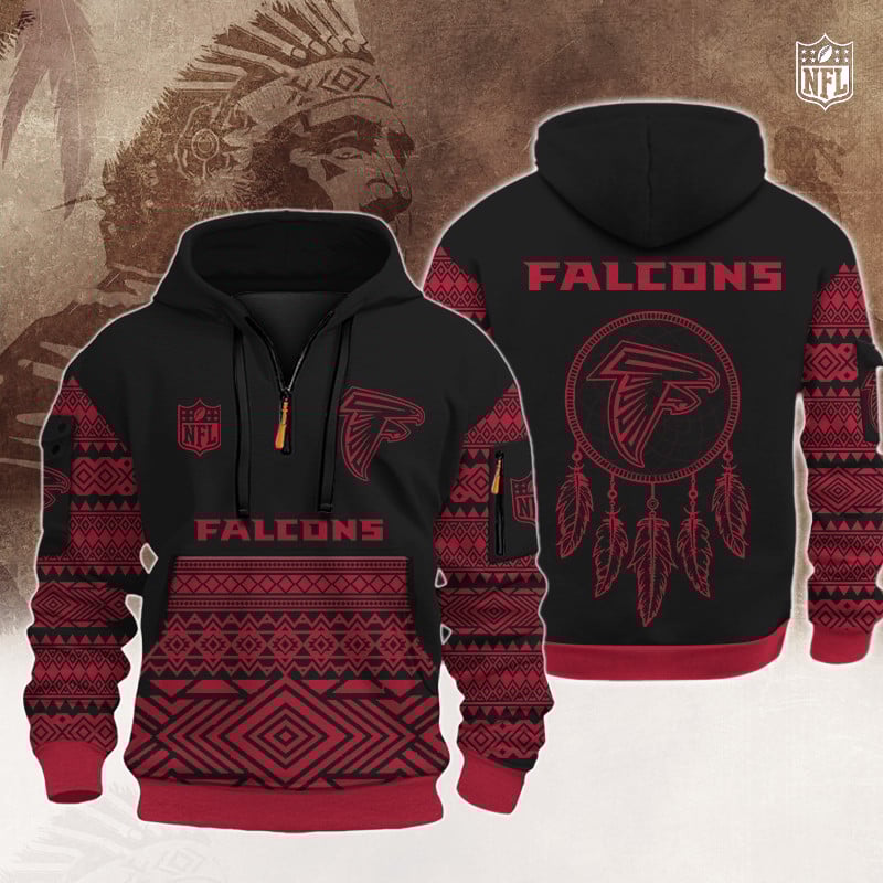 NFL x ATL Native Half-zip Hoodie HLP