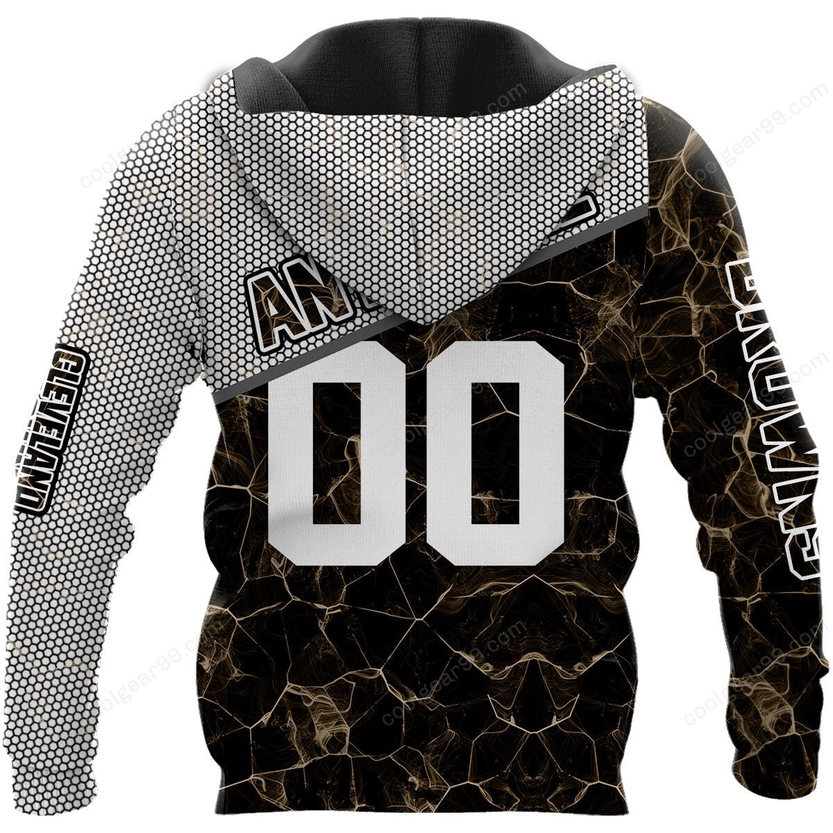 NFL x CLE Electric Marble Personalized Hoodie HLP HLPHUONG