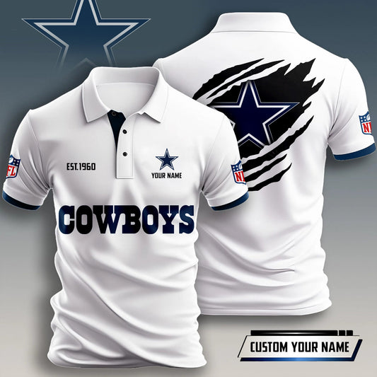 NFL x DAL Est Personalized Polo Shirt HLP