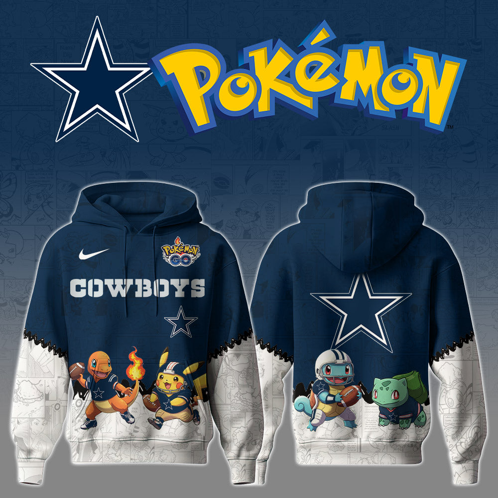 NFL x DAL x PKM 3D Hoodie HLP HLPHUONG