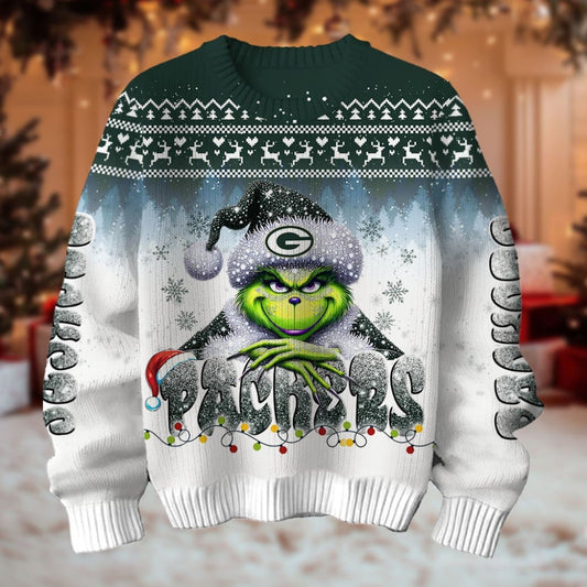 NFL x GB Christmas Wool Sweater HLP