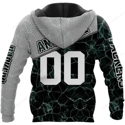 NFL x GB Electric Marble Personalized Hoodie HLP HLPHUONG
