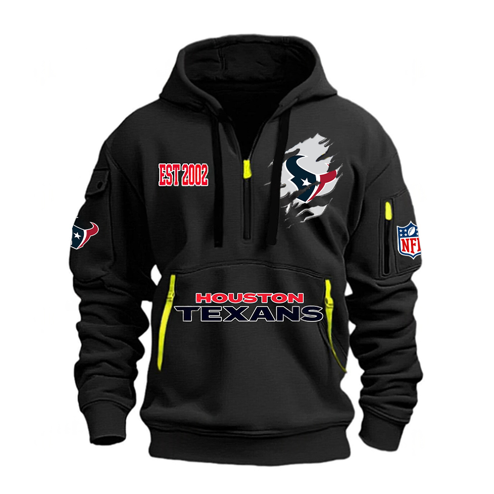 NFL x HOU EST 2002 Half Zipper Hoodie HLP HLPHUONG