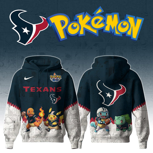 NFL x HOU x PKM 3D Hoodie HLP HLPHUONG