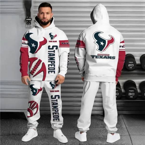 NFL x HT Combo Hoodie And Long Sweatpants New Trends V1 NAK NHT