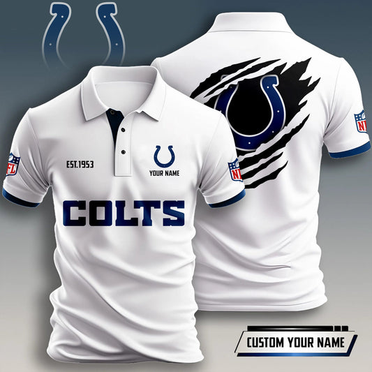 NFL x IND Est Personalized Polo Shirt HLP