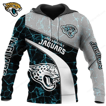 NFL x JAX Electric Marble Personalized Hoodie HLP HLPHUONG