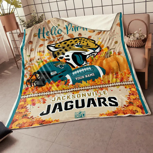 NFL x JAX Hello Pumpkin Quilt HLP