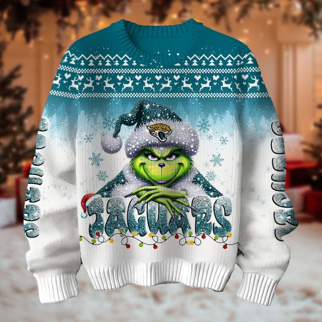 NFL x JJ Merry Grinchmas Football Sweater V1 NAK