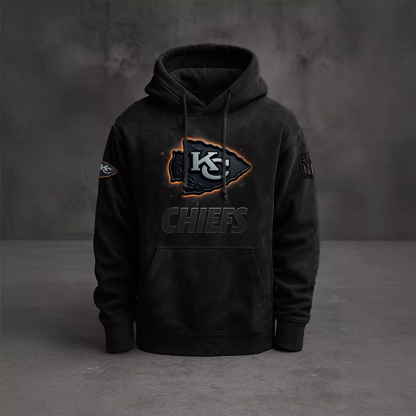 NFL x KC Black Out 3D Hoodie HLP HLPHUONG