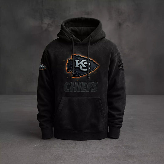 NFL x KC Black Out 3D Hoodie HLP HLPHUONG