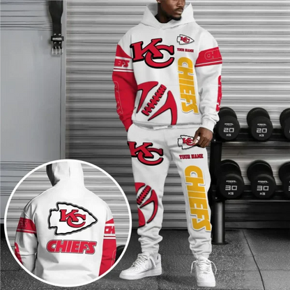 NFL x KC Combo Hoodie And Long Sweatpants New Trends V1 NAK NHT