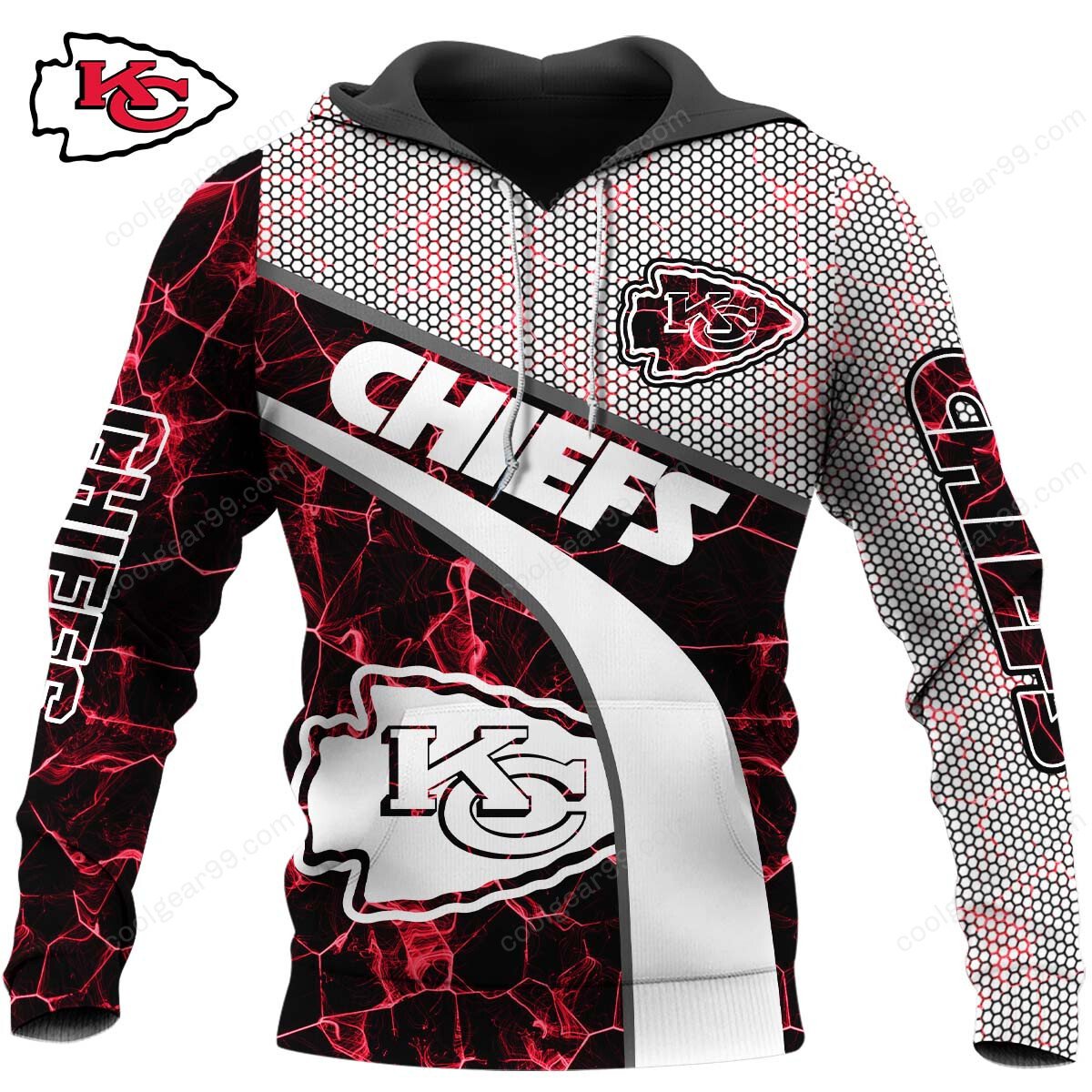NFL x KC Electric Marble Personalized Hoodie HLP HLPHUONG