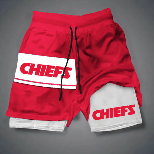 NFL x KC DOUBLE LAYER SHORTS V1 NAK NHM