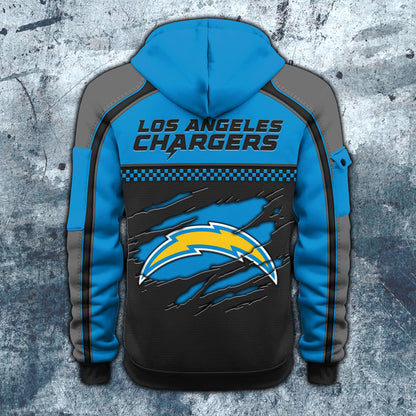 NFL x LAC Personalized Half-zip Hoodie HLP