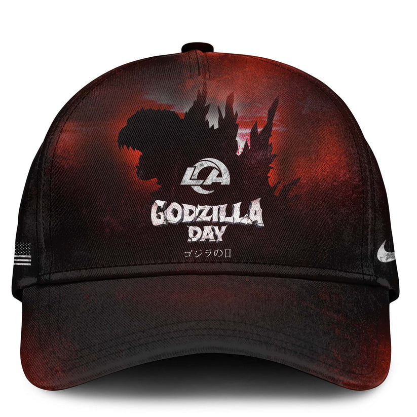NFL x LAR Happy Godzilla Day Hoodie Limited Edition V1 NAK NHT