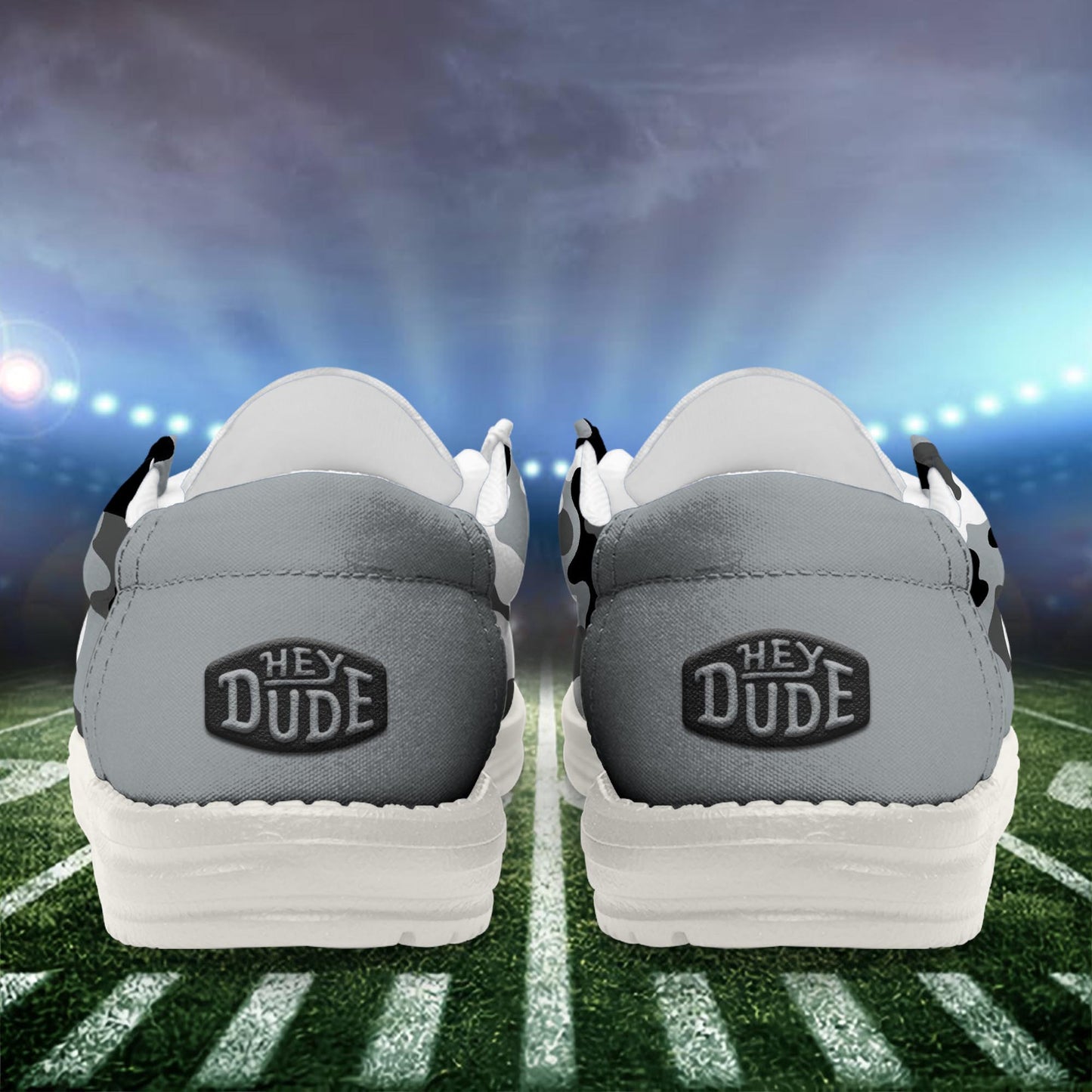 NFL x LV Personalized Canvas Loafer Shoes HLP