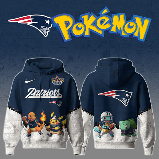 NFL x NE x PKM 3D Hoodie HLP HLPHUONG