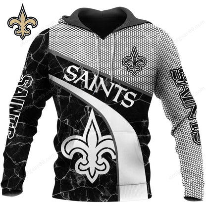 NFL x NO Electric Marble Personalized Hoodie HLP HLPHUONG