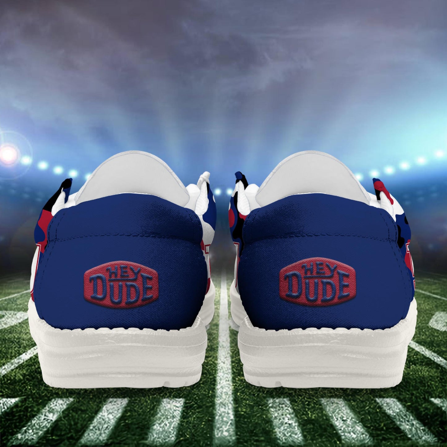NFL x NYG Personalized Canvas Loafer Shoes HLP