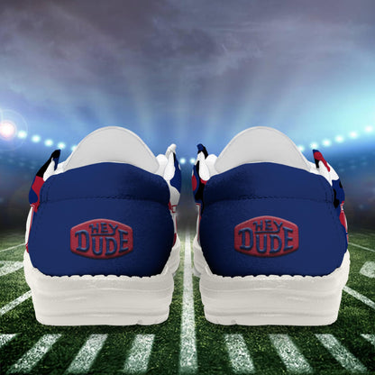 NFL x NYG Personalized Canvas Loafer Shoes HLP