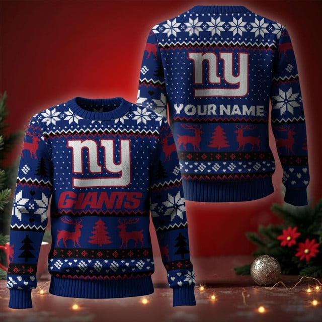 NFL x NYG Ugly Sweater V1 NAK