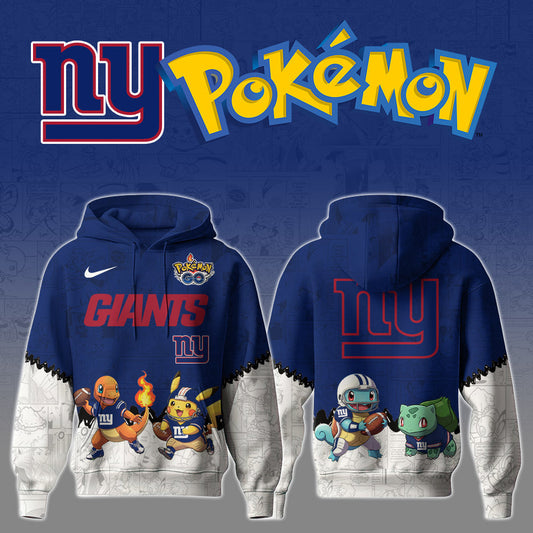 NFL x NYG x PKM 3D Hoodie HLP HLPHUONG