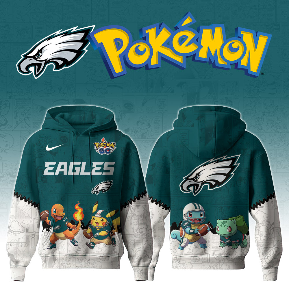 NFL x PHI x PKM 3D Hoodie HLP HLPHUONG